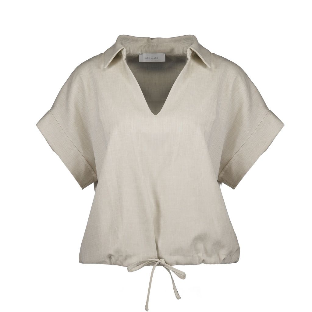 Amélie &amp; Amélie t shirt Nathalie - Beige