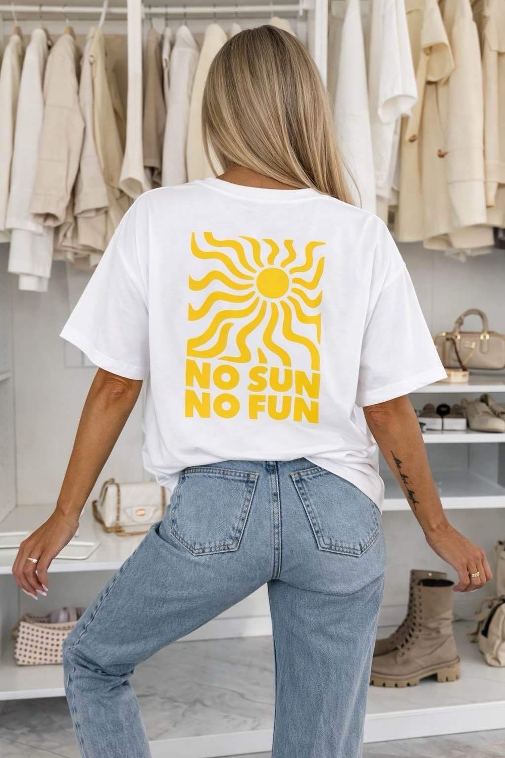 T - shirt No sun no fun