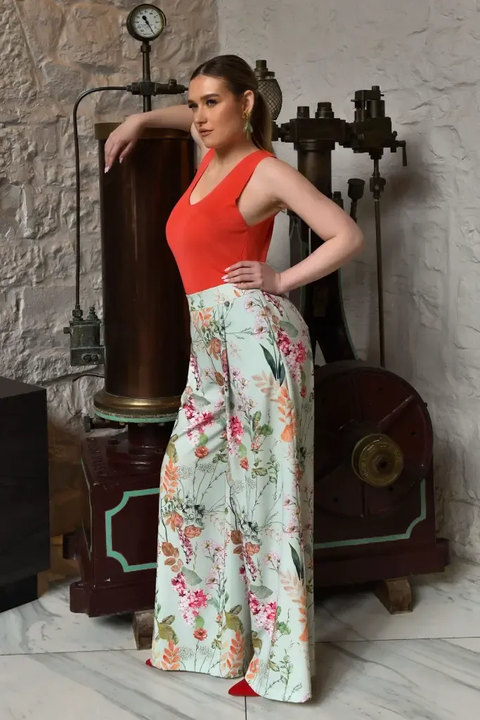 Amélie &amp; Amélie broek Mara - Light green