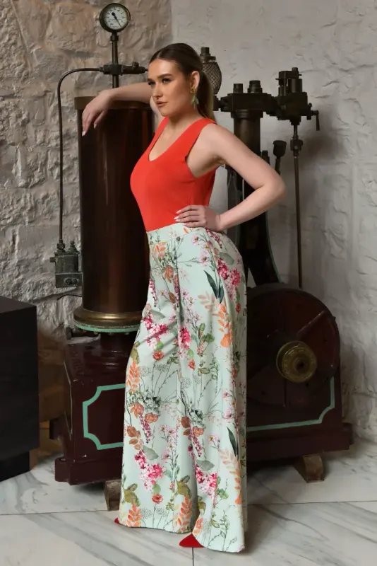 Amélie &amp; Amélie broek Mara - Light green