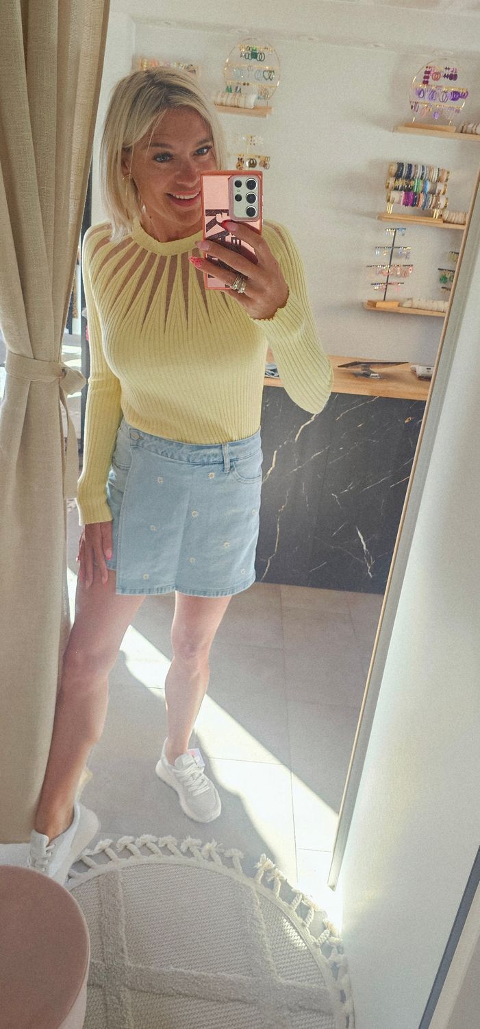 Redial skort bloem