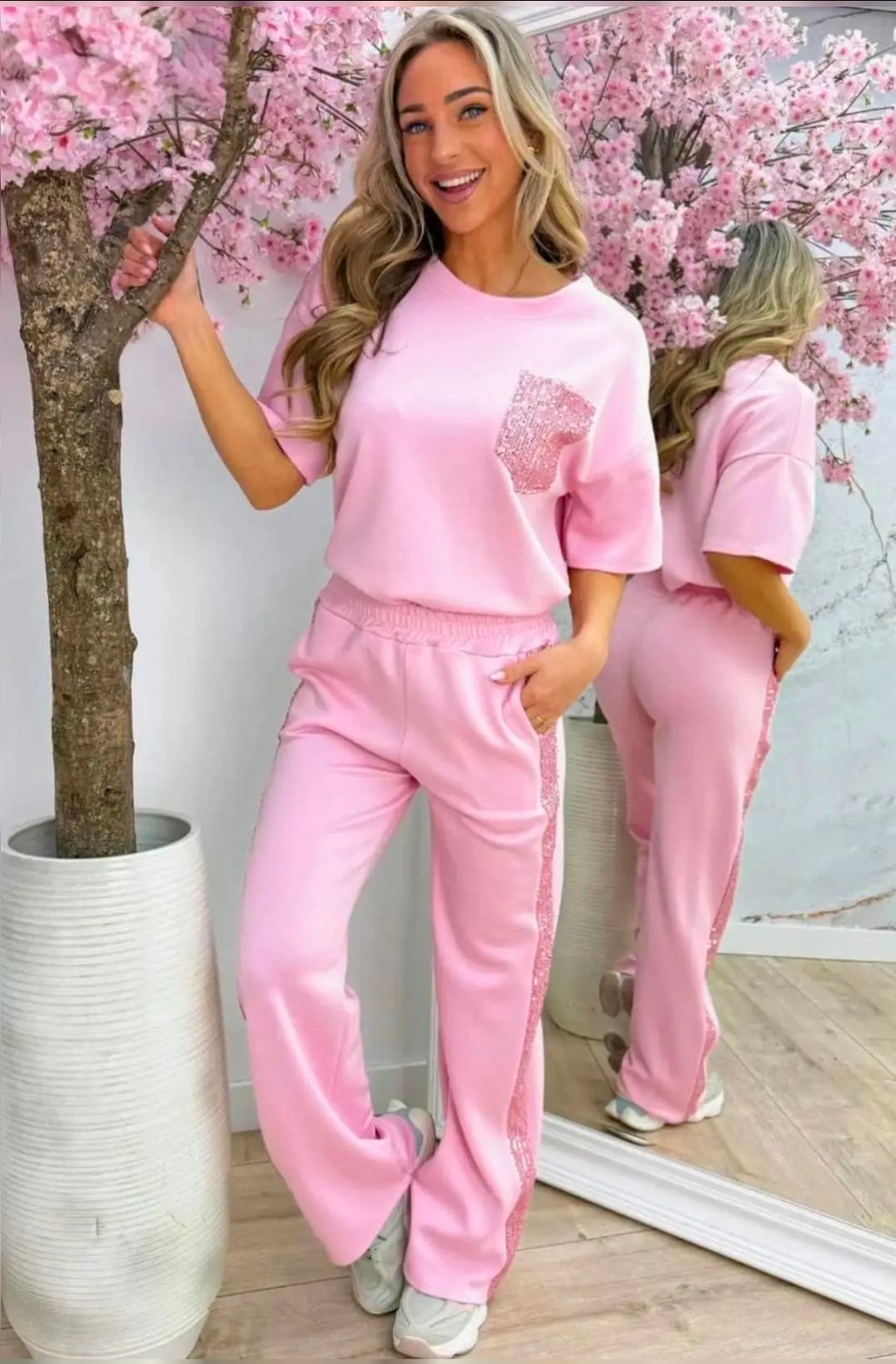 Homewear glitter - Roos