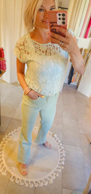 Folyrose wideleg - mint