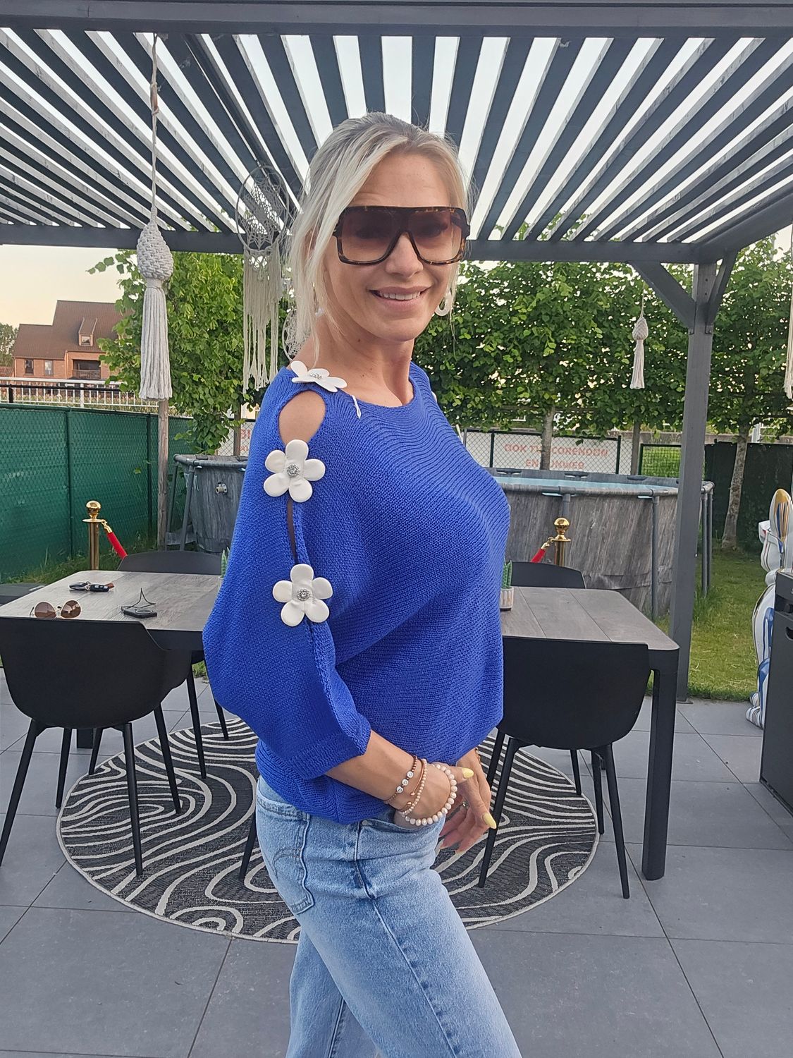 Pull Tine - cobalt blauw
