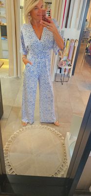 Jumpsuit Delphine - Blauw