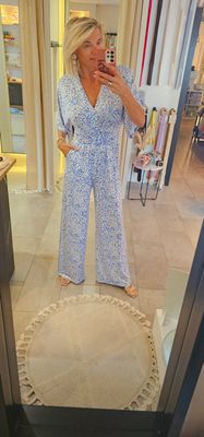 Jumpsuit Delphine - Blauw