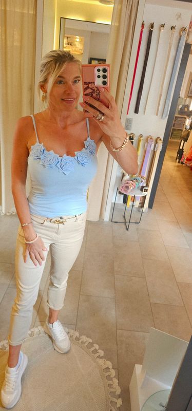 Top roosjes - Blauw
