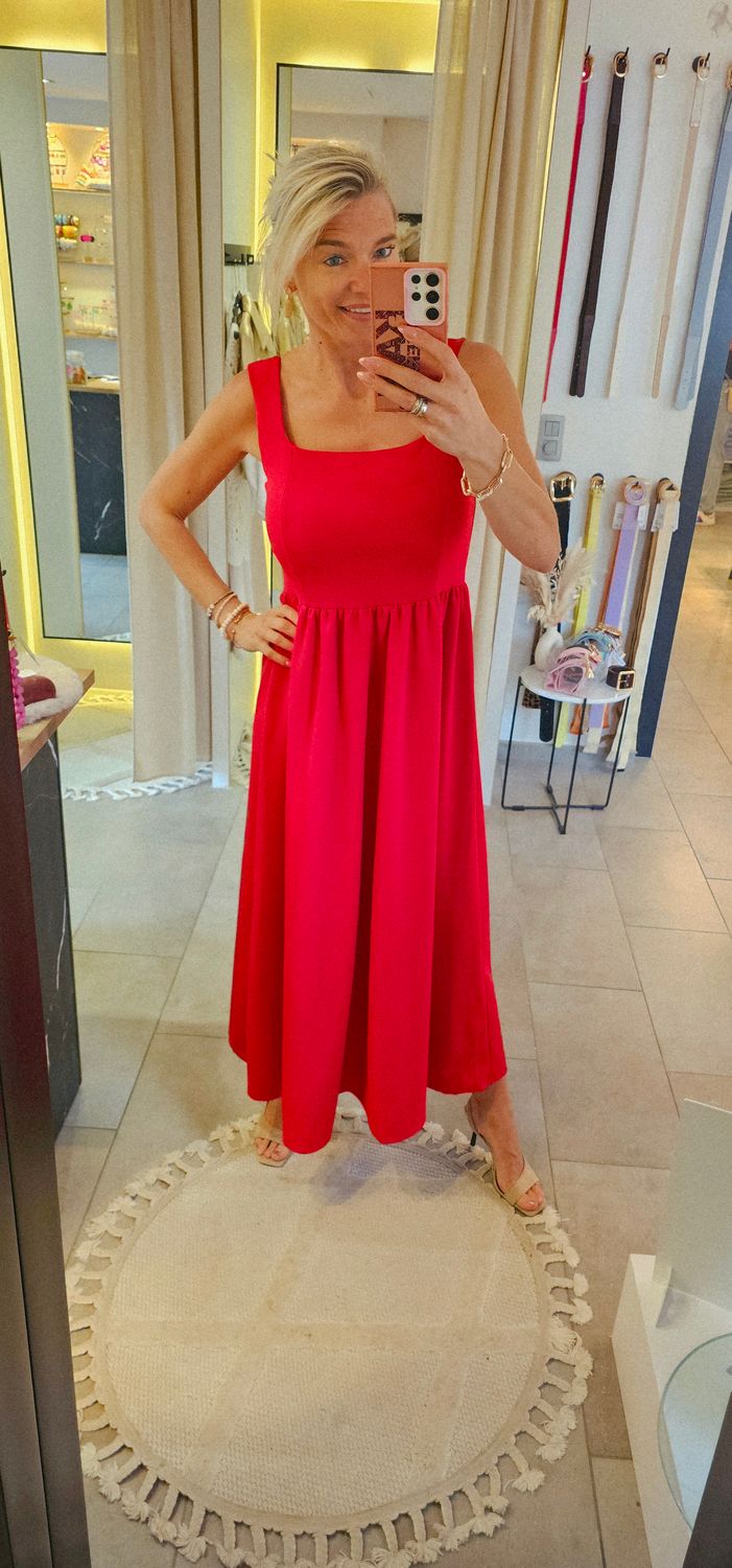 Kleed red dress