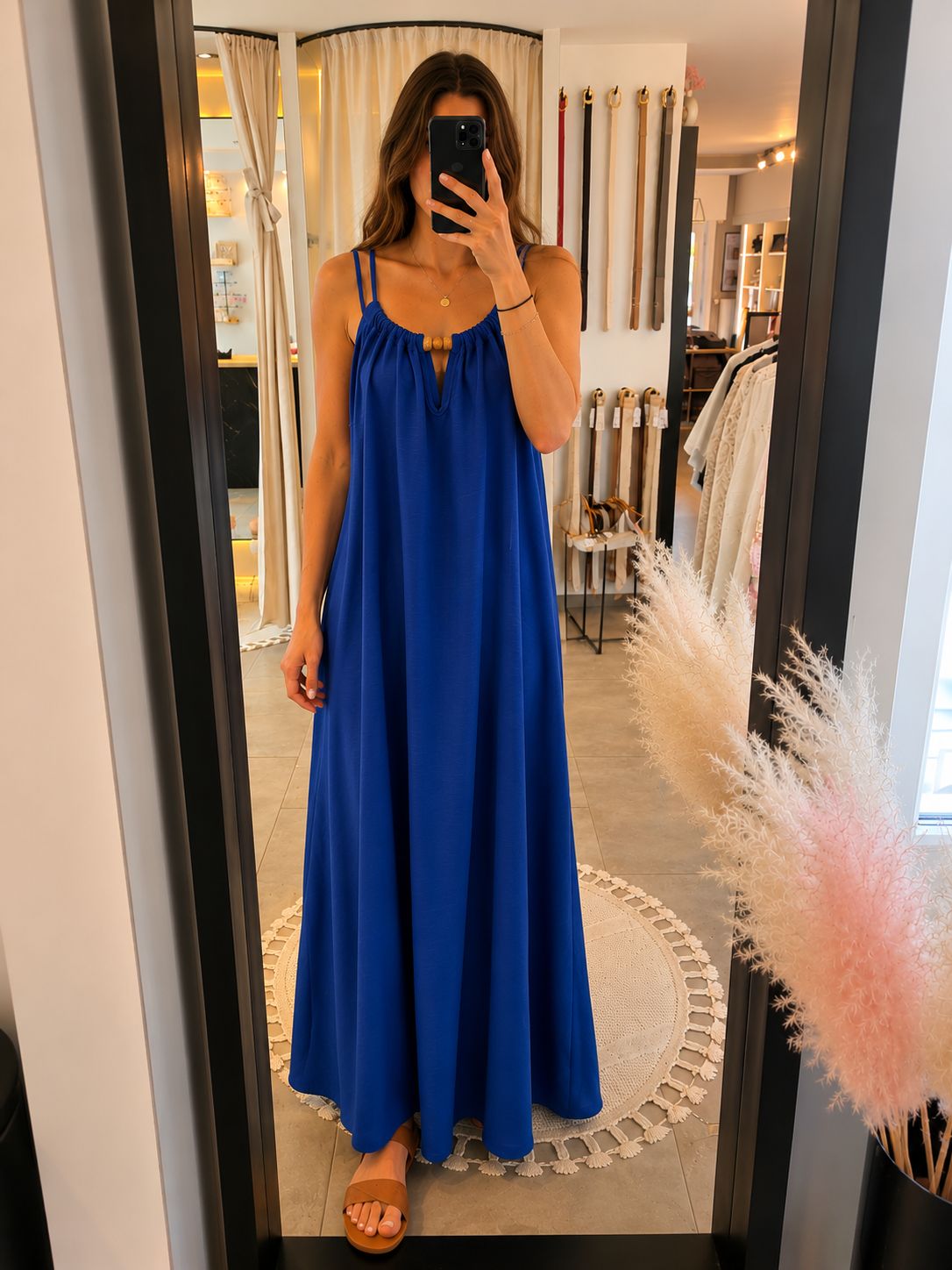 Kleed Parels - Cobalt blauw