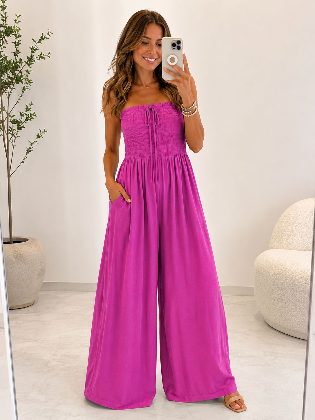 Jumpsuit Summer  - Violet