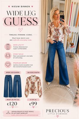 GUESS jeans wide leg