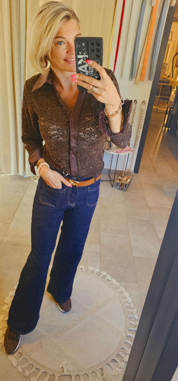 Blouse Lilo - Choco