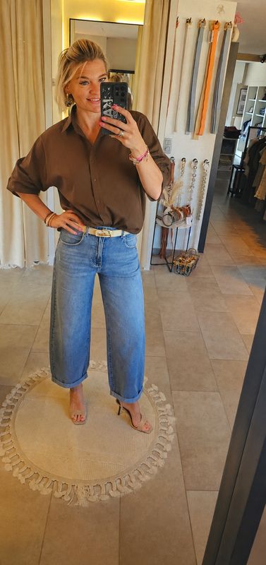 Blouse Emma - Choco