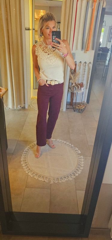 Top Alma - Beige