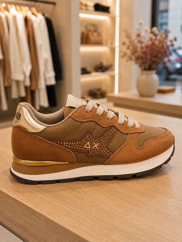 Sneaker Sun68 - stargirl strass logo