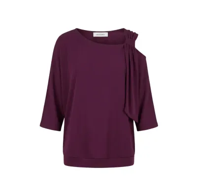Amélie & Amélie blouse Dresde - Aubergine Amélie & Amélie blouse Dresde - Aubergine