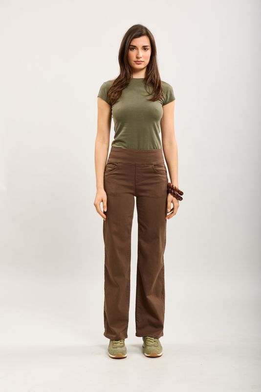 Tocada jeans straight - Donker bruin