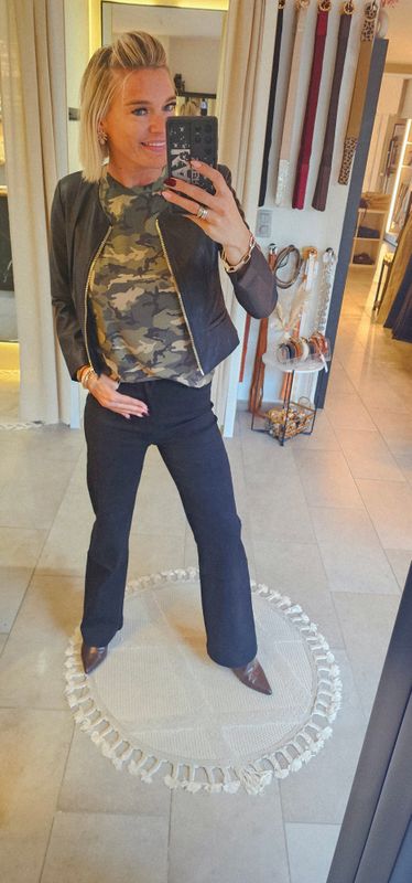 Lederlook jas Vince
