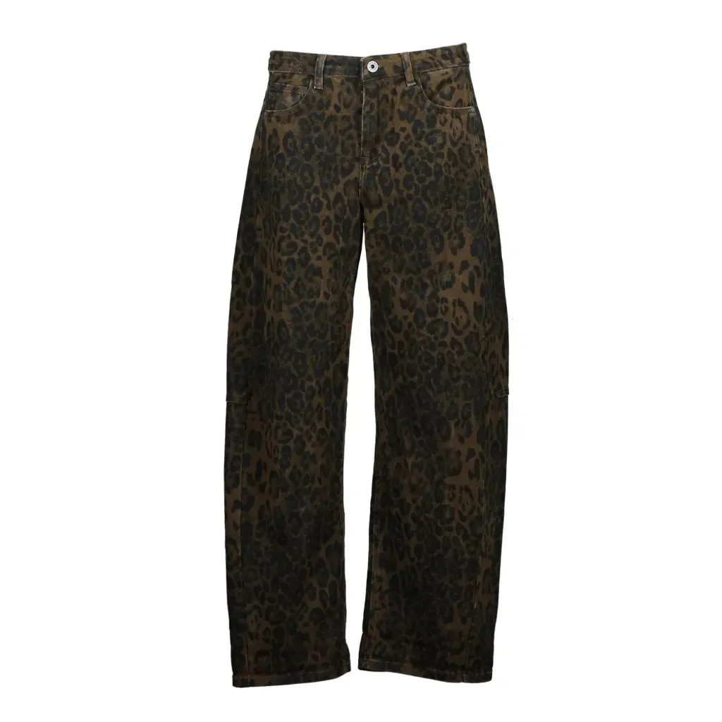 Amélie &amp; Amélie Jeans Chimay print