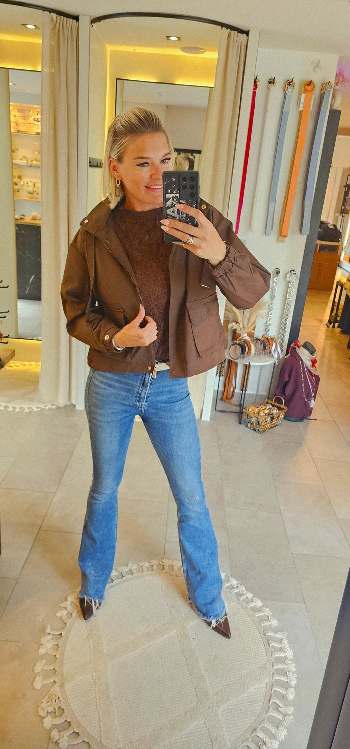 Vest Capri - Bruin