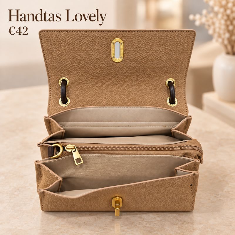 Handtas Lovely - Beige