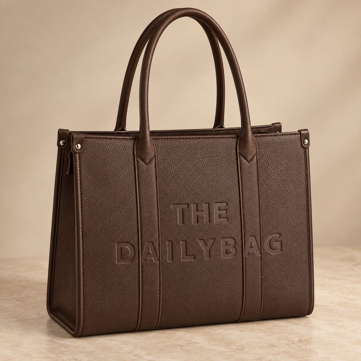 Handtas The daily bag - Bruin