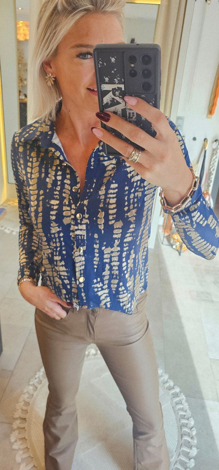 Blouse Elize - Navy