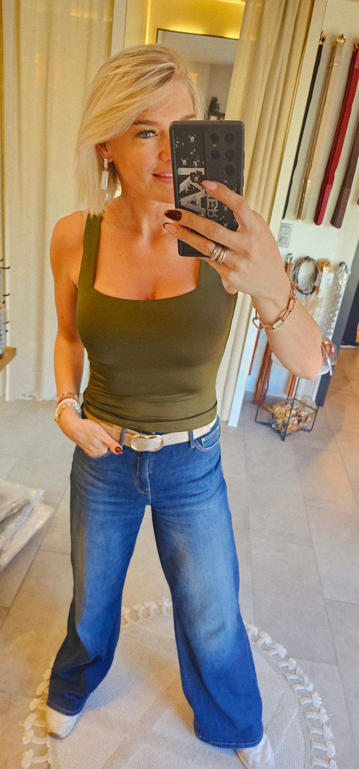 Basic top - Khaki