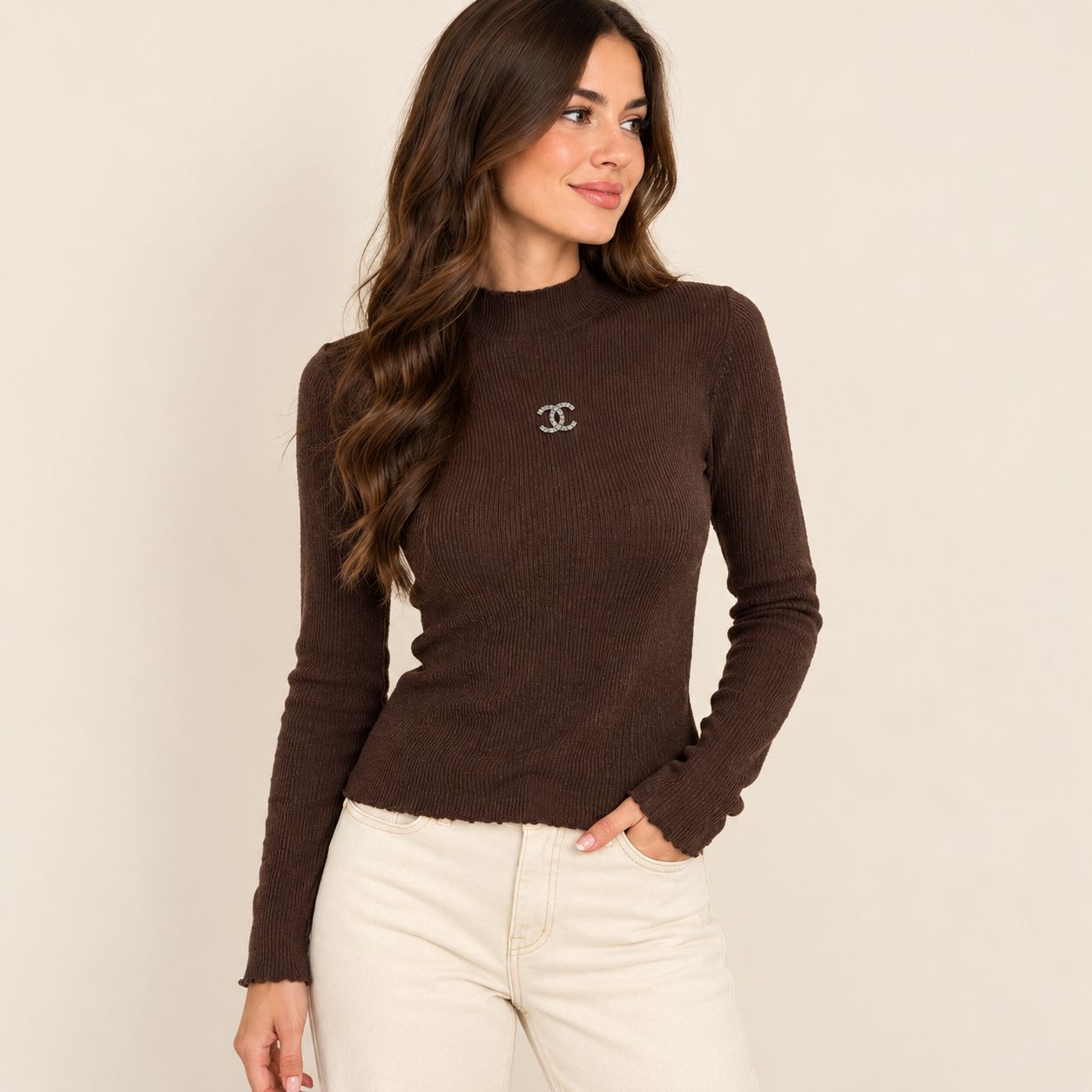 Longsleeve CC - Bruin