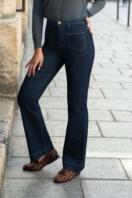 Folyrose wide leg - Brut
