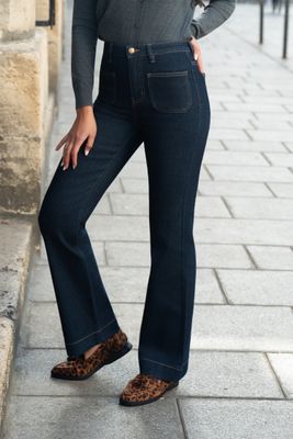 Folyrose wide leg - Brut