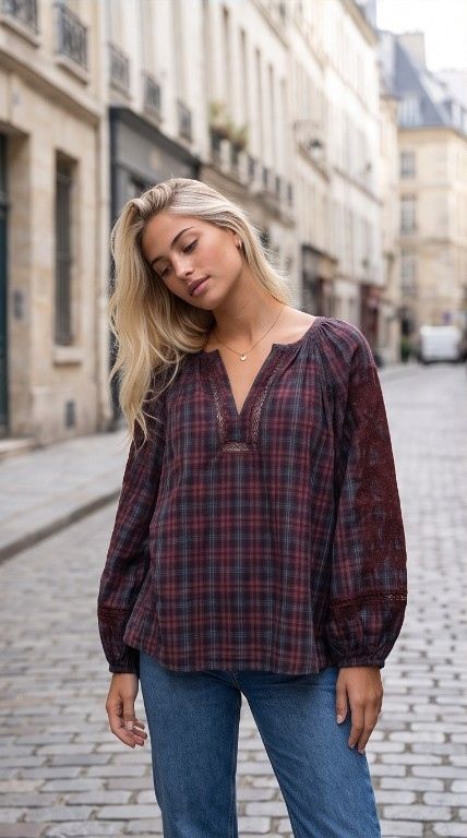 Blouse Doenia - Purple