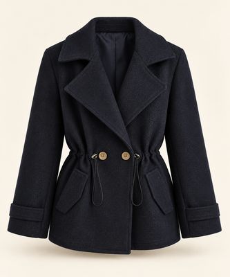 Mantel Mara - Navy