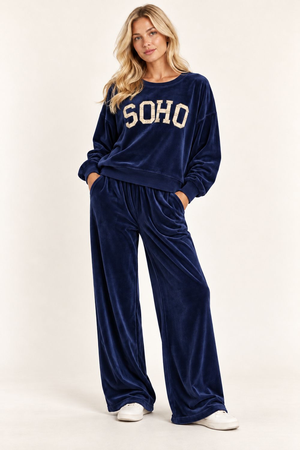 Homewear SOHO logo - Blauw