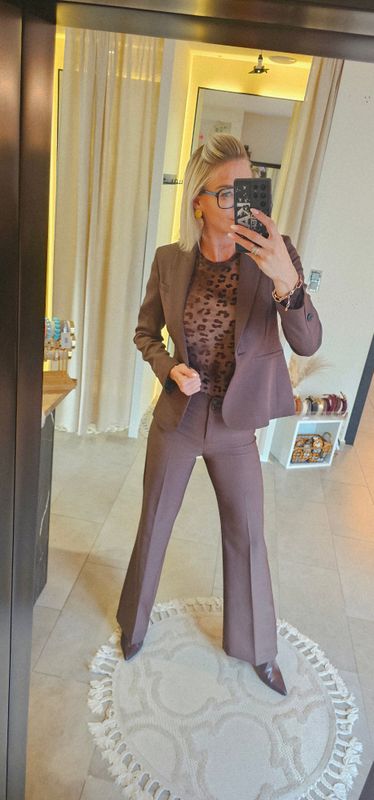 Amélie &amp; Amélie blazer Alba - Choco