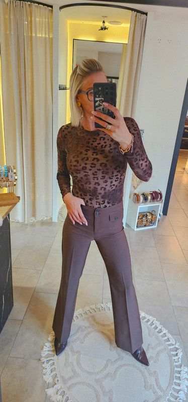 Amélie &amp; Amélie broek New Amster - Choco