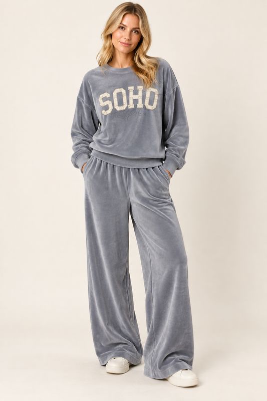 Homewear SOHO logo - Grijs