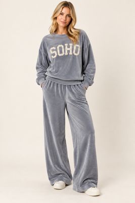 Homewear SOHO logo - Grijs