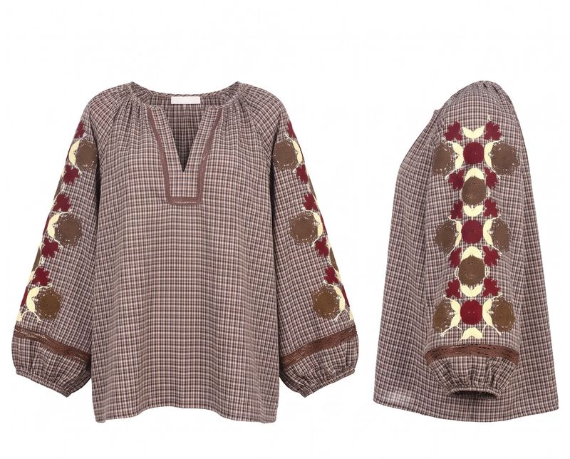 Blouse Kira - Choco