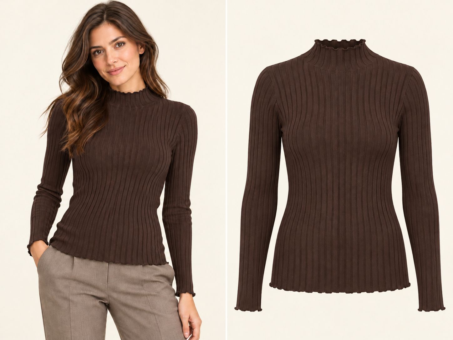 Pull Nelleke - bruin