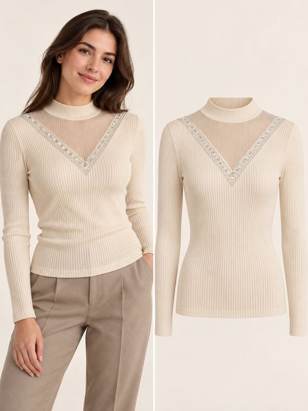 Pull Eva - beige