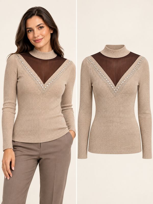 Pull Eva - camel