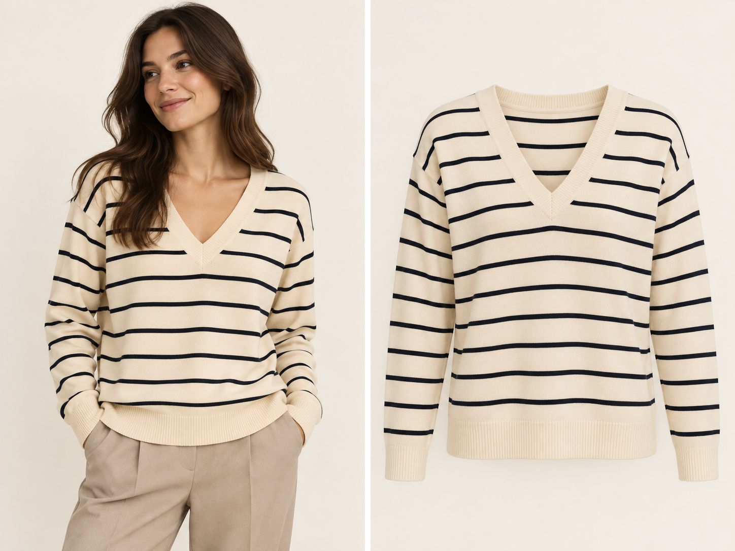 Pull Lauki - creme