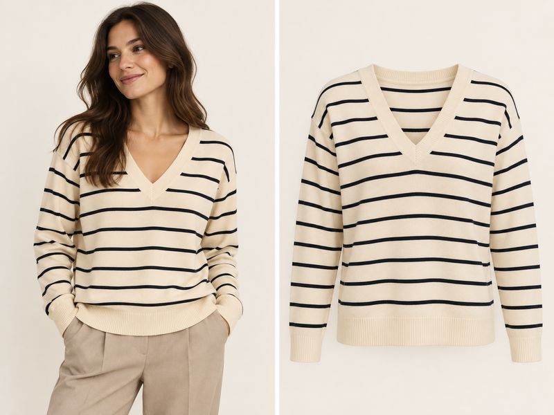 Pull Lauki - creme
