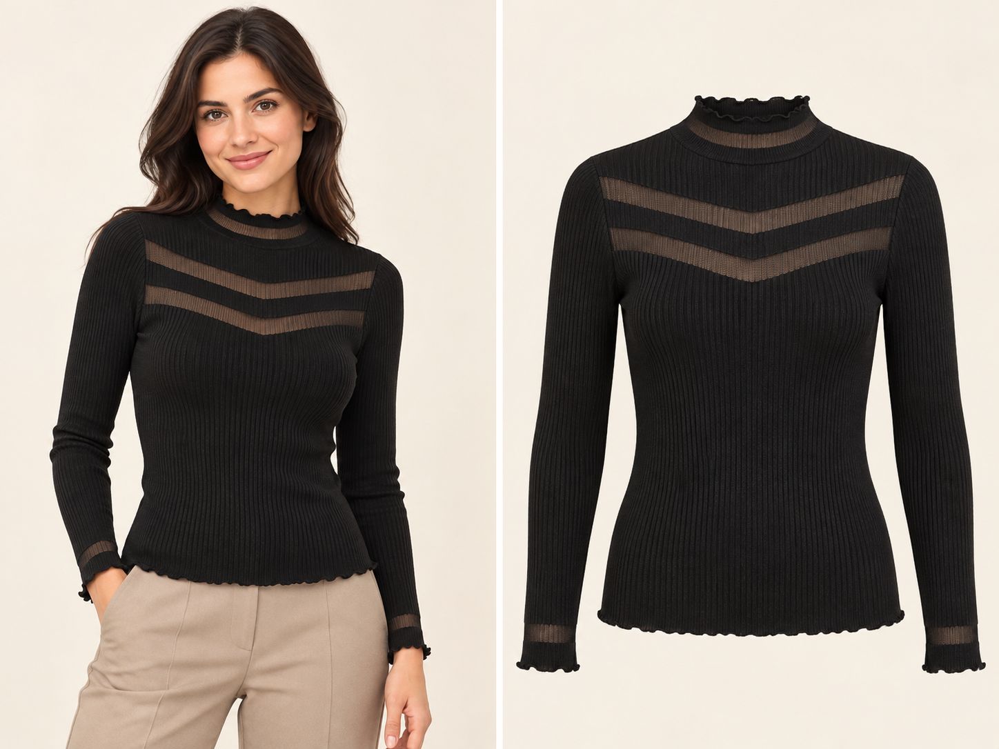 Pull Cindy - zwart