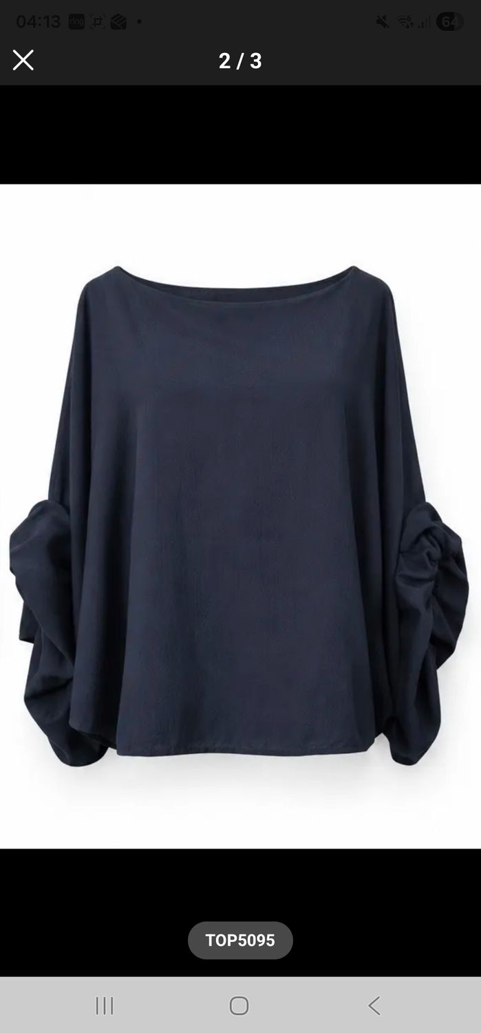 Blouse Jill - Blauw