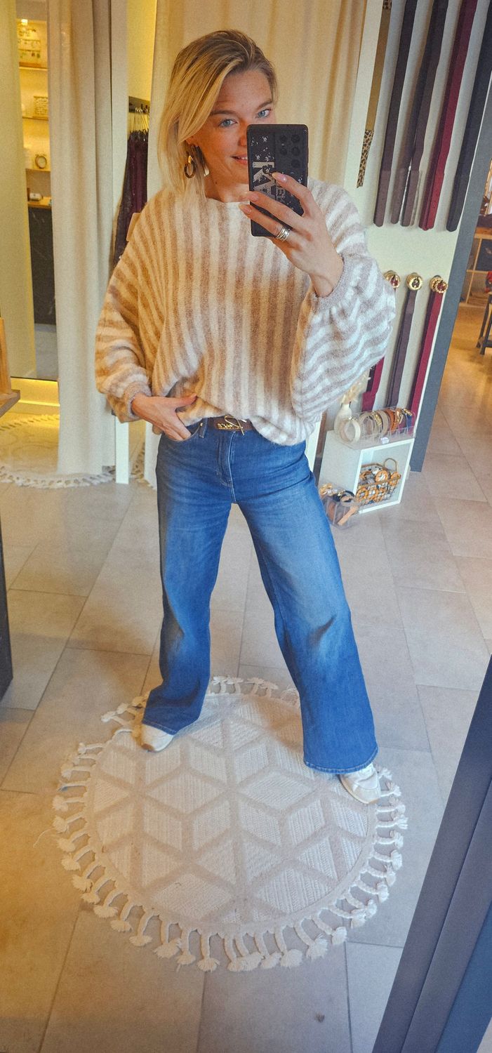 Pull Nolan - ecru / beige