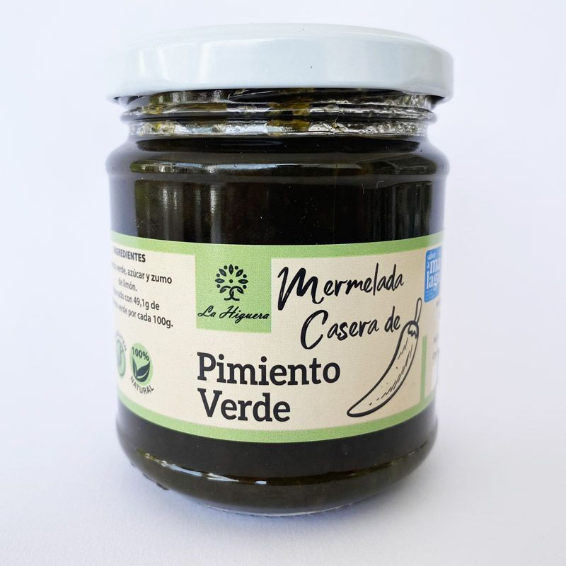 Mermelada de pimiento verde 250g