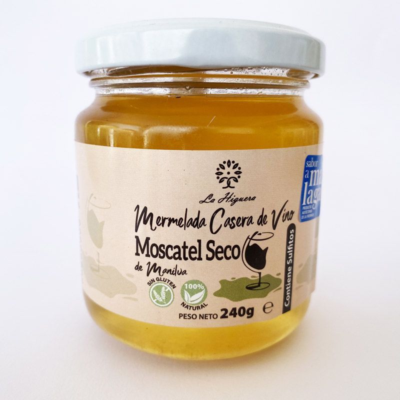 Mermelada de vino moscatel seco 250g