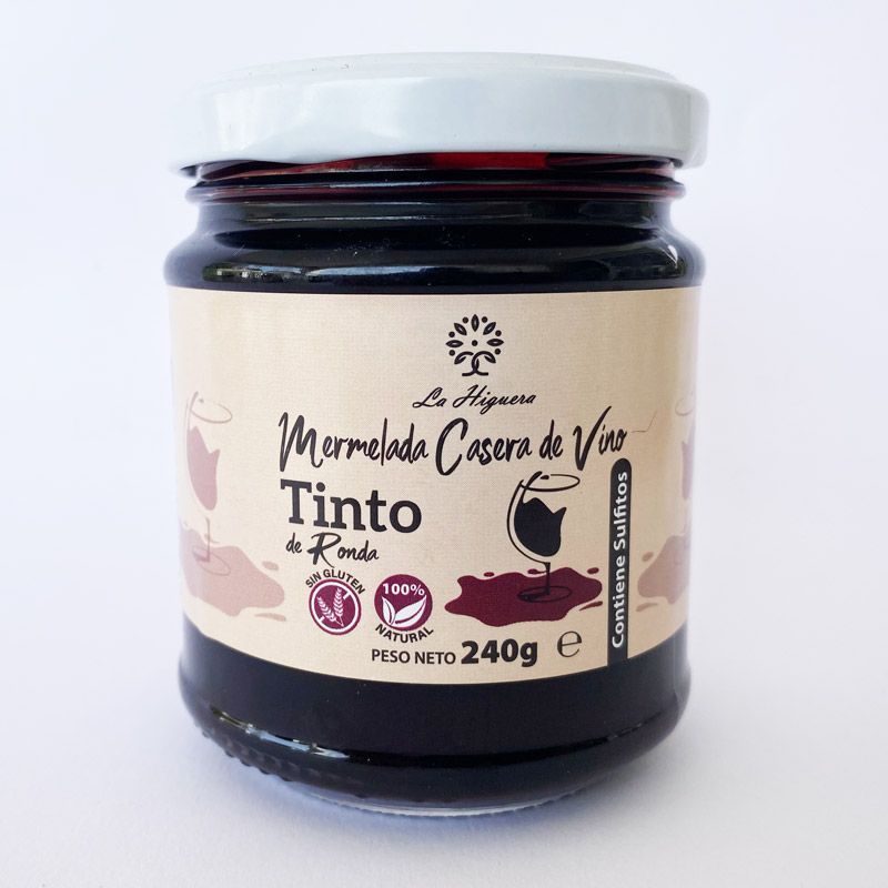 Mermelada de vino tinto de Ronda 250g